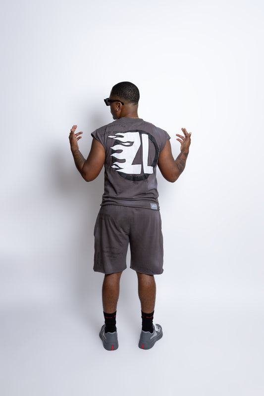 MEN GREY SUMMER SET